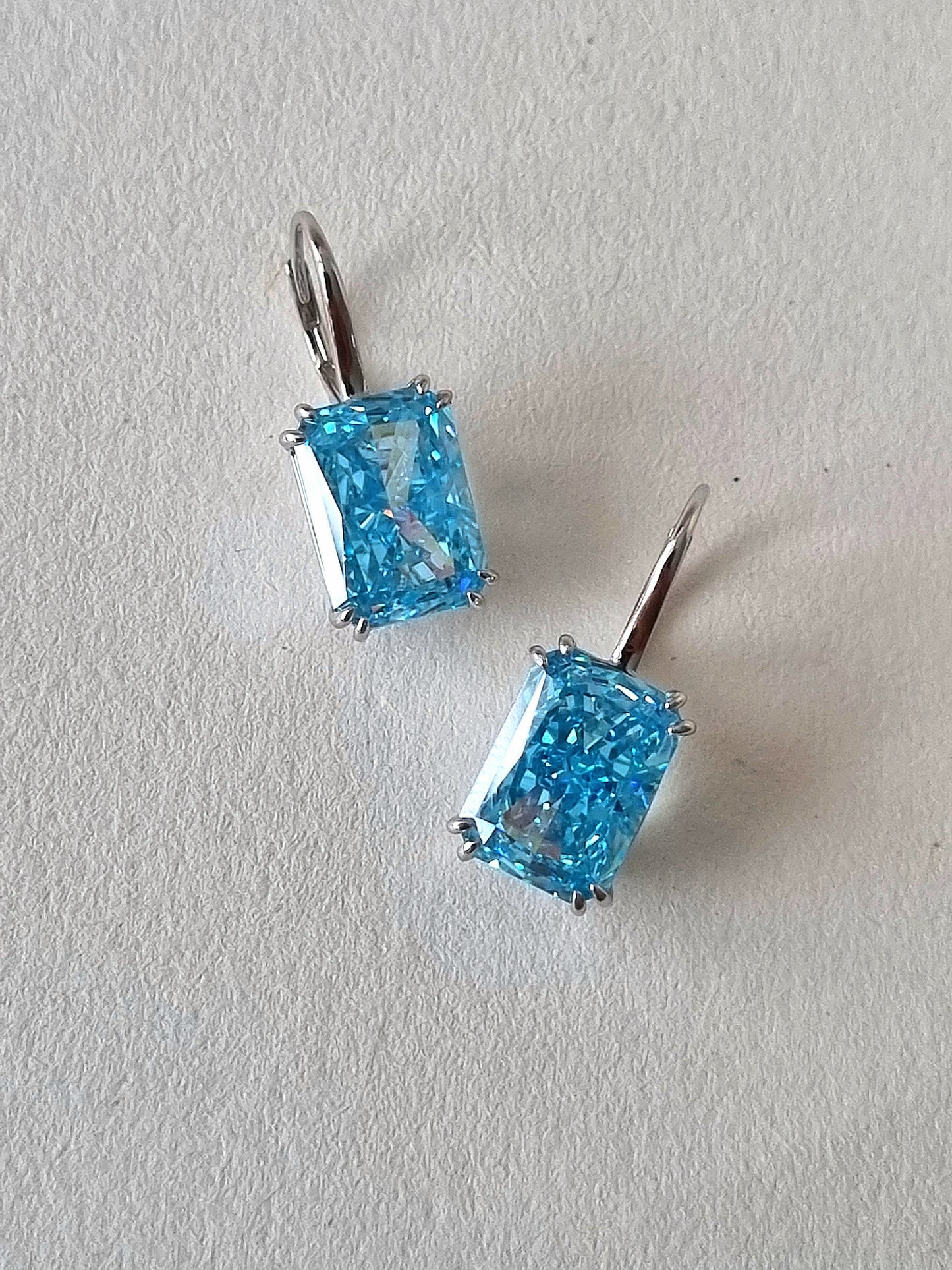 Luminary sterling silver earrings