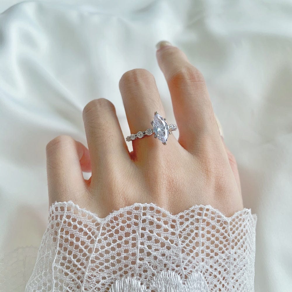 The Marquise ring | Handmade sterling silver jewelry | Rings, Earrings & Necklaces online | Bidicä.