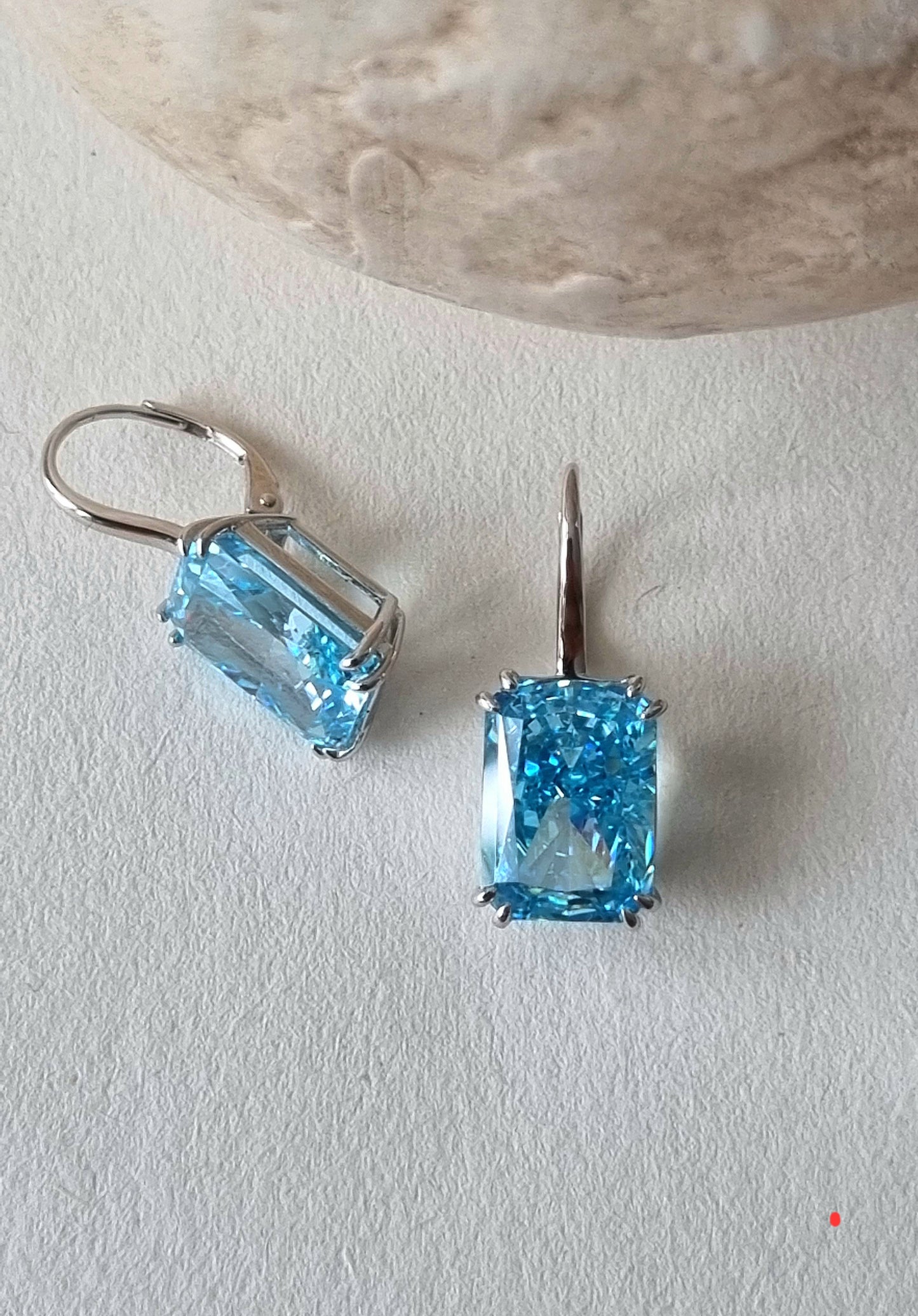 Luminary sterling silver earrings