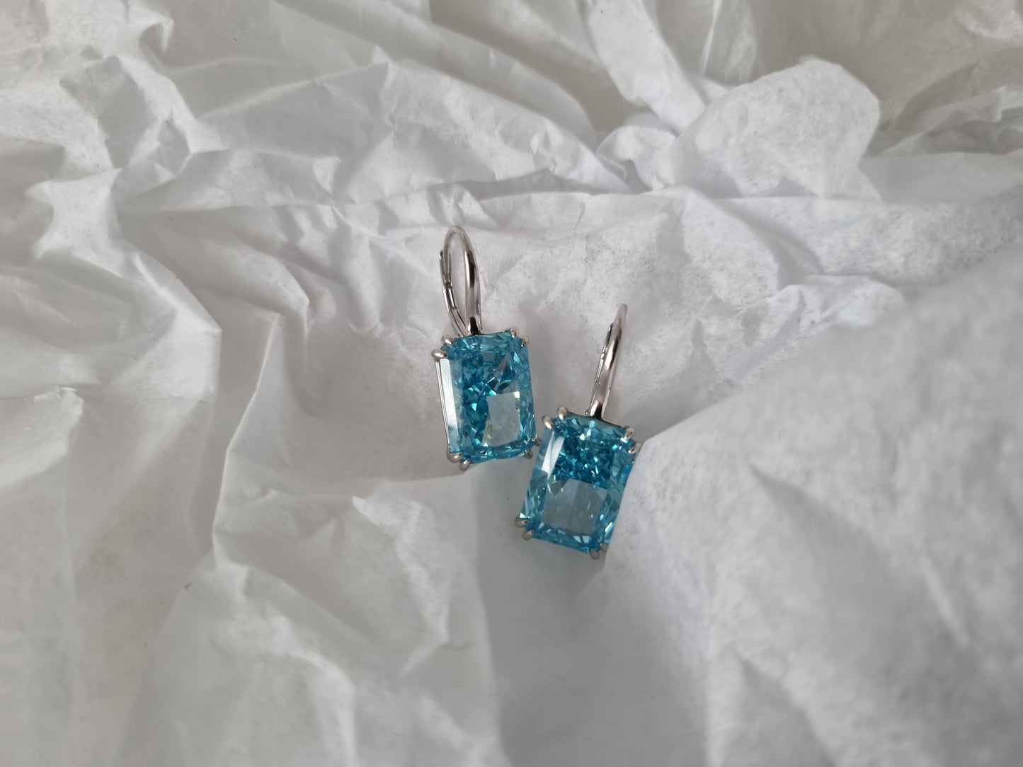 Luminary sterling silver earrings