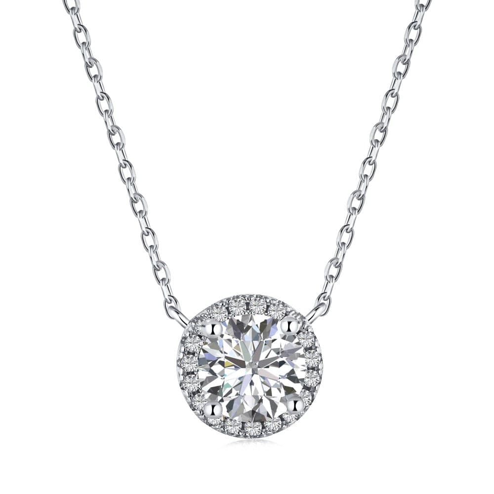 Shining Halo sterling silver necklace | Handmade sterling silver jewelry | Rings, Earrings & Necklaces online | Bidicä.
