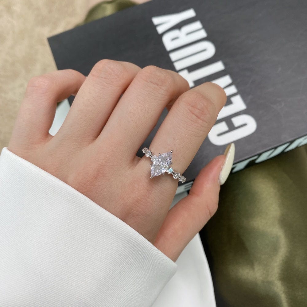 The Marquise ring | Handmade sterling silver jewelry | Rings, Earrings & Necklaces online | Bidicä.