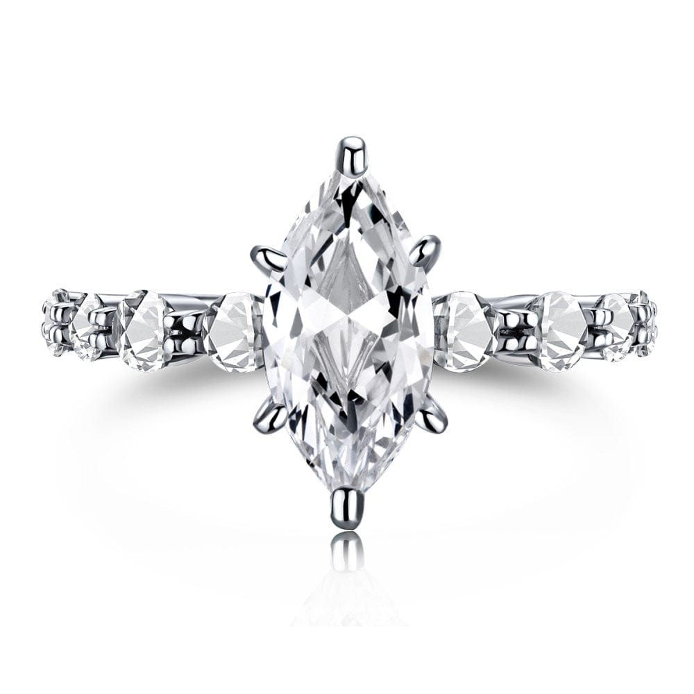 The Marquise ring | Handmade sterling silver jewelry | Rings, Earrings & Necklaces online | Bidicä.
